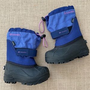 EUC Columbia Powderbug waterproof snow boots